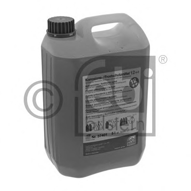 FEBI BILSTEIN 37401 FEBI Антифриз G12++ фиолетовый (концентрат) (5L)